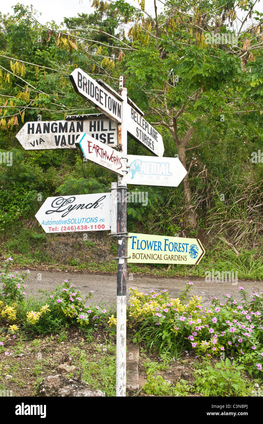Barbados Street Sign High Resolution Stock Photography and Images Alamy