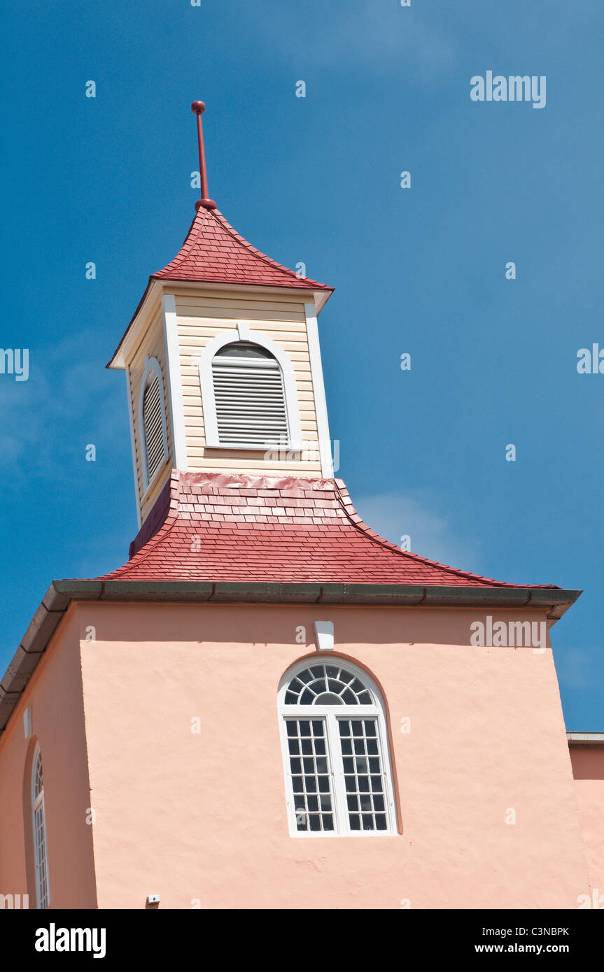 Sharon Moravian Church Barbados, Caribbean. Stock Photo