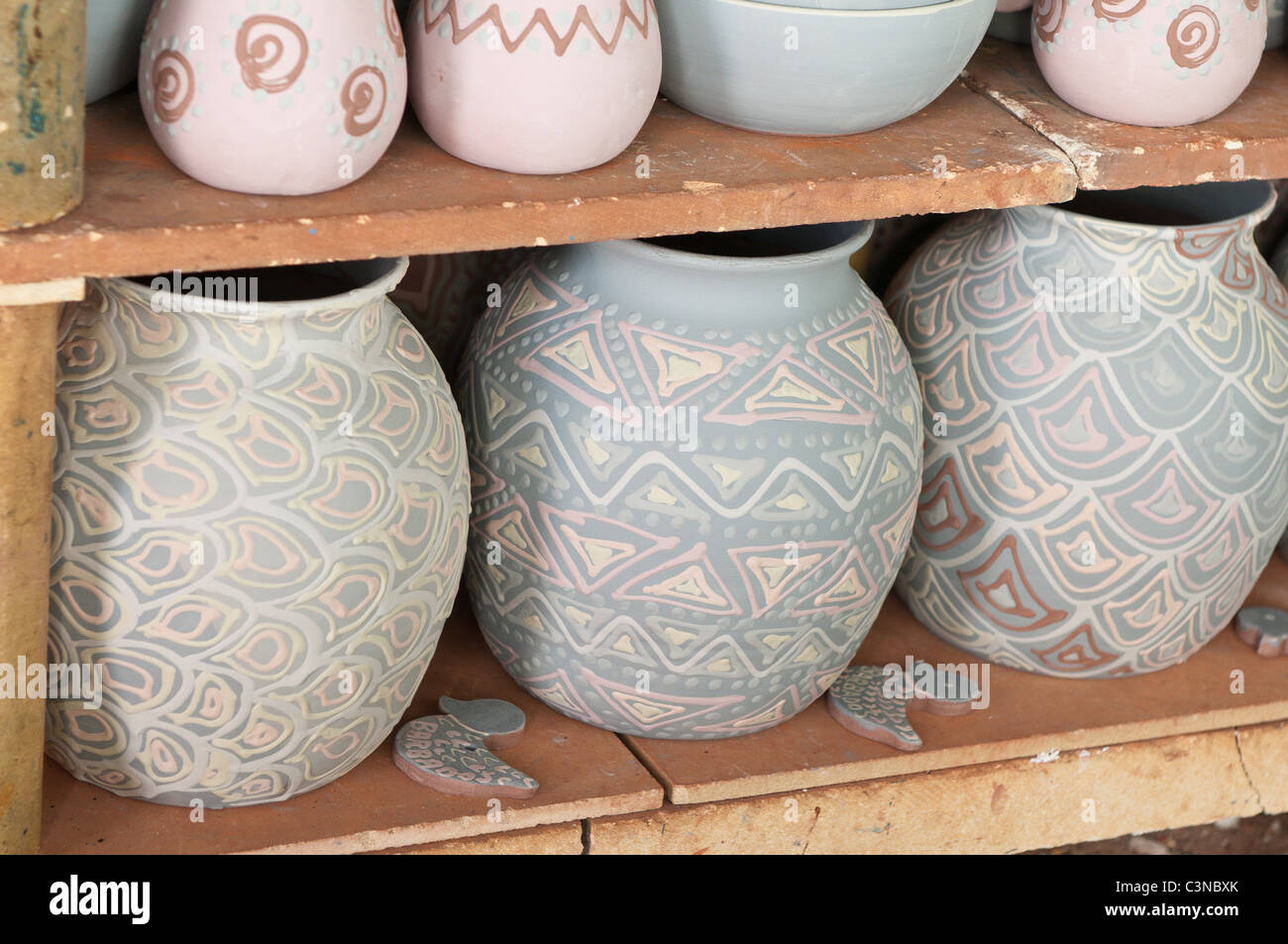 Earthworks pottery studio barn factory Barbados, Caribbean