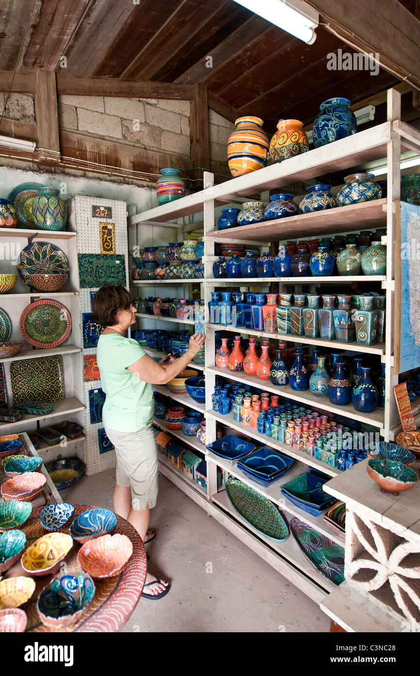 Earthworks pottery studio barn factory Barbados, Caribbean