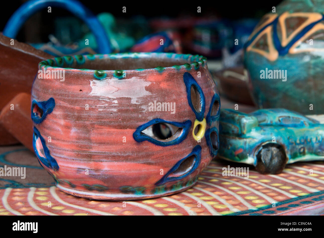 Earthworks pottery studio barn factory Barbados, Caribbean