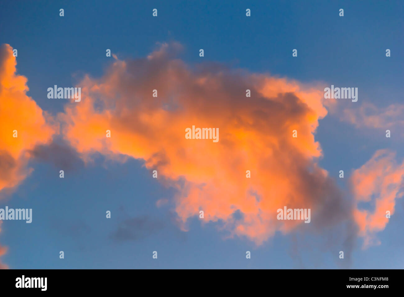 Altocumulus altostratus clouds sunset hi-res stock photography and ...