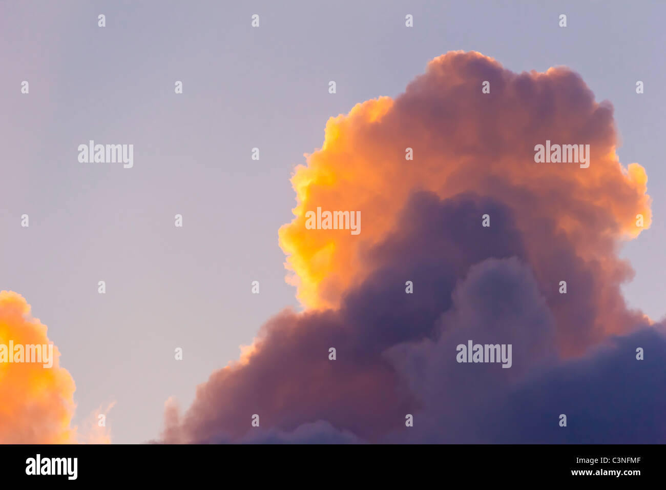 Altocumulus altostratus clouds sunset hi-res stock photography and ...