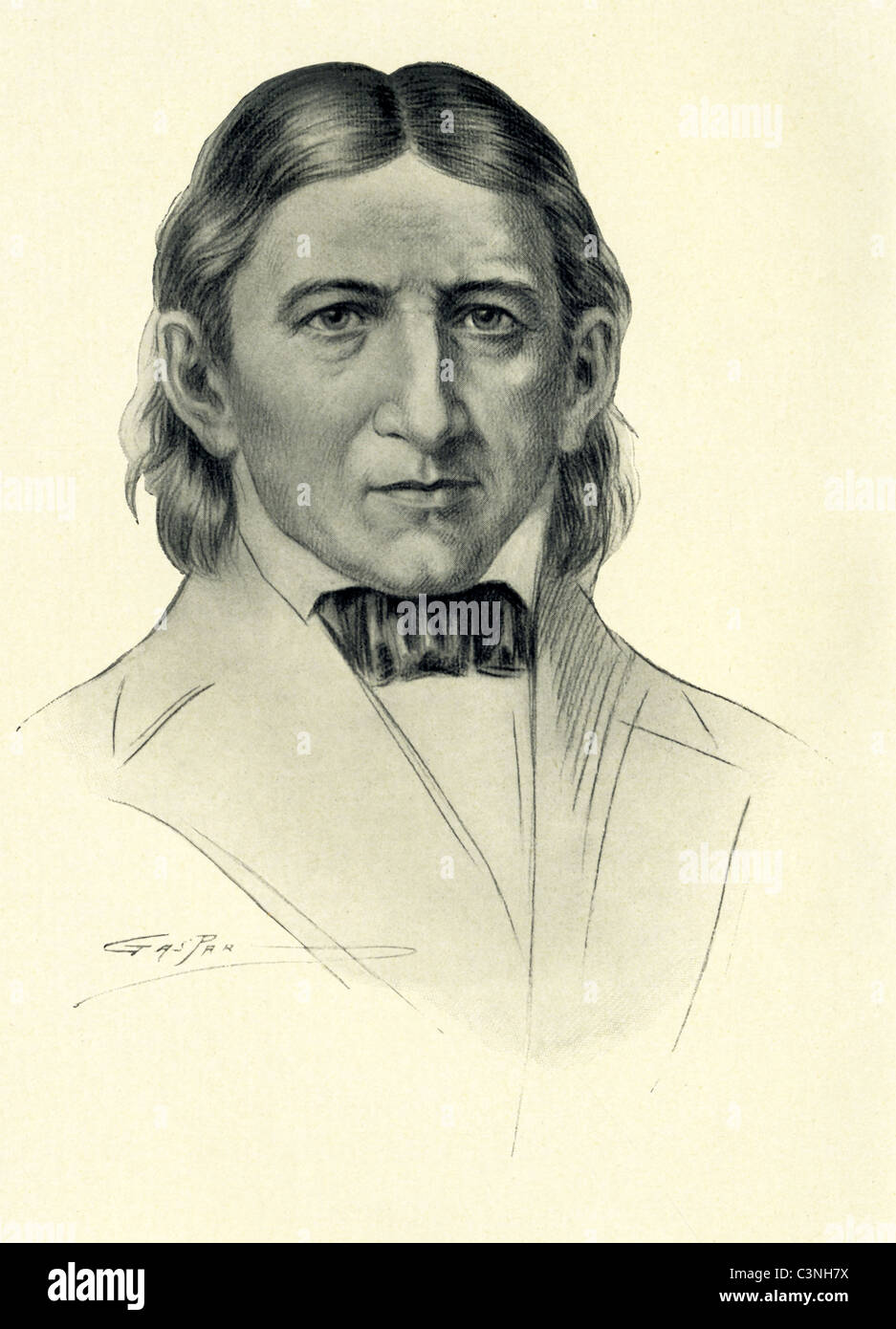 Friedrich Wilhelm August Froebel (1782-1852) was a German educator and founder of the Kindergarten system. Stock Photo