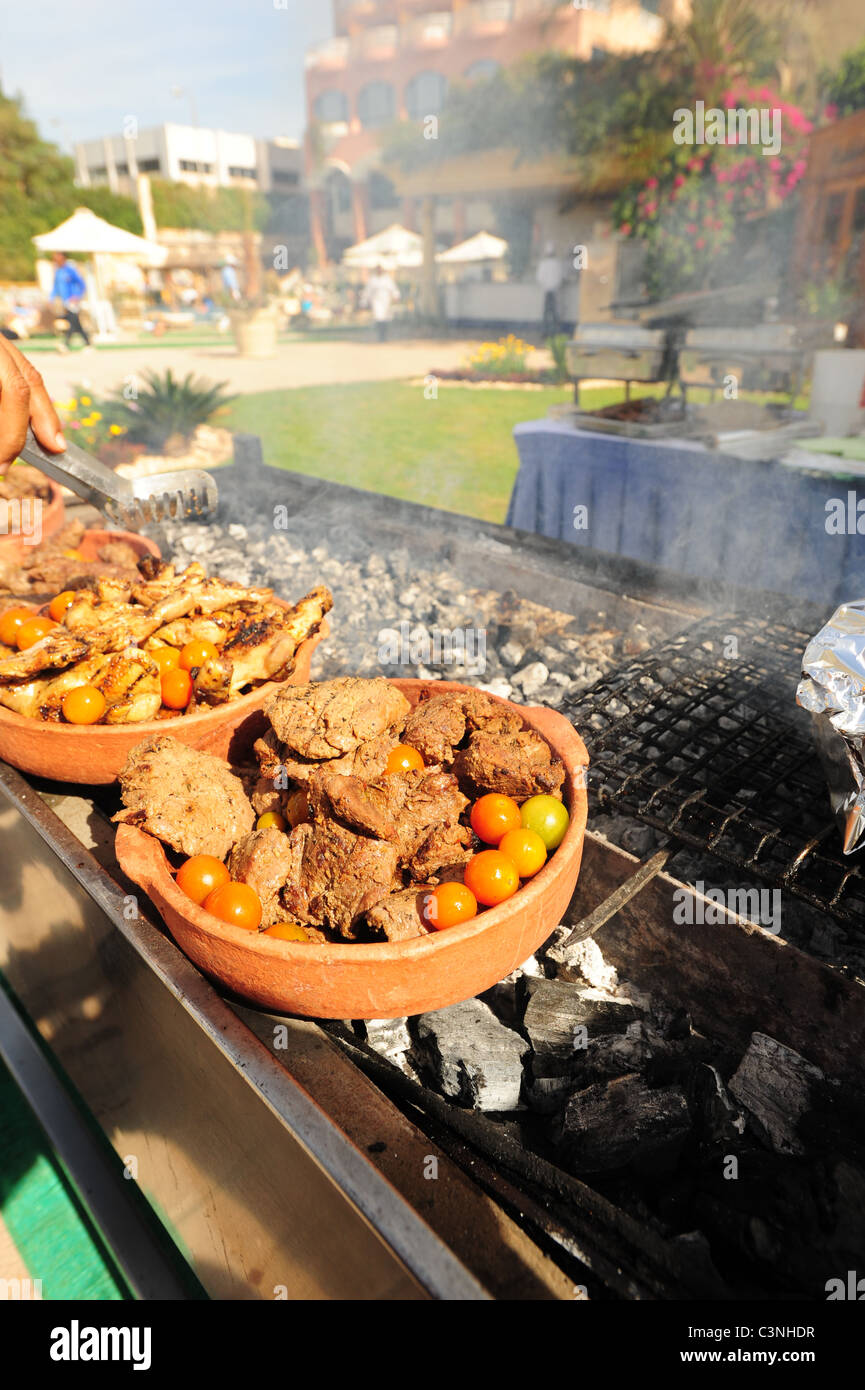 Africa Middle East Egypt Egyptian Luxor food grilled meat and