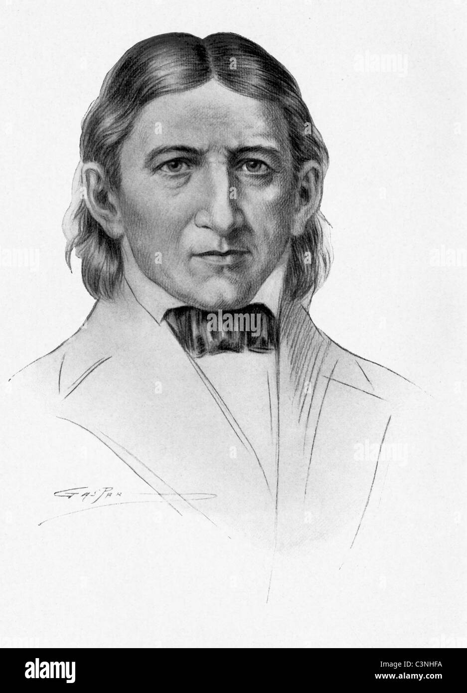 Friedrich Wilhelm August Froebel (1782-1852) was a German educator and founder of the Kindergarten system. Stock Photo