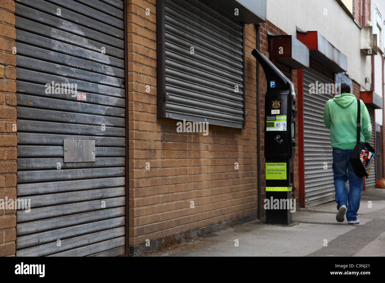 Closed shops and businesses in Nottingham, England, U.K Stock Photo Alamy