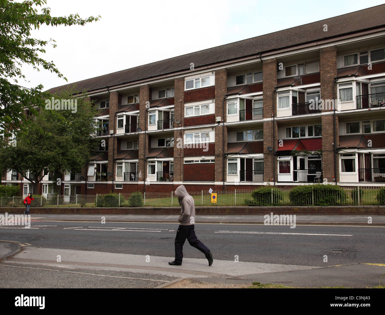 Council flats in Sneinton, Nottingham, England, U.K Stock Photo Alamy