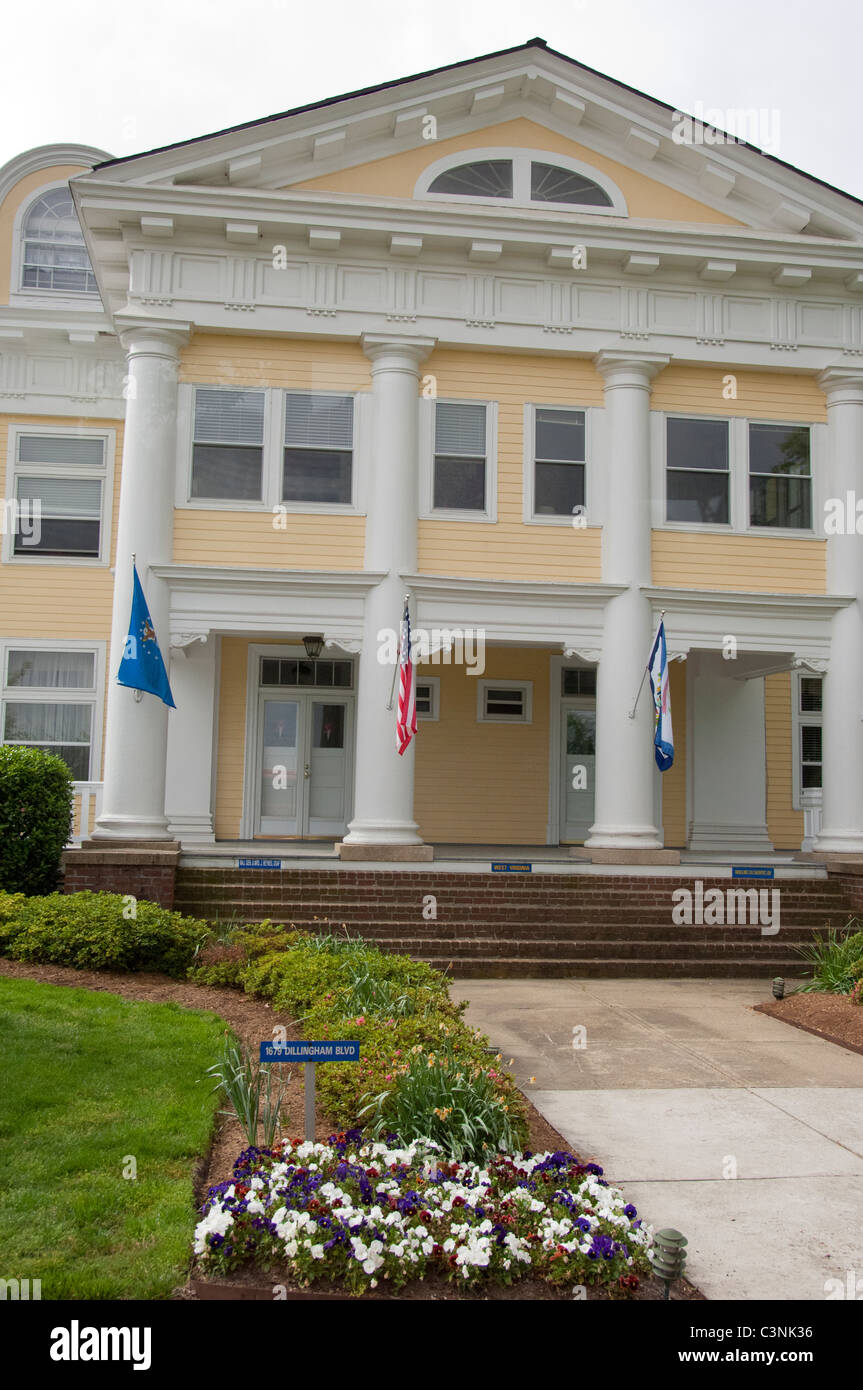Virginia, Norfolk. Norfolk Naval Station. Historic officer homes, West