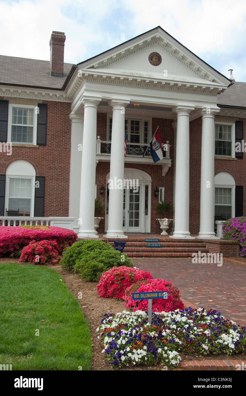 Virginia, Norfolk. Norfolk Naval Station. Historic officer homes