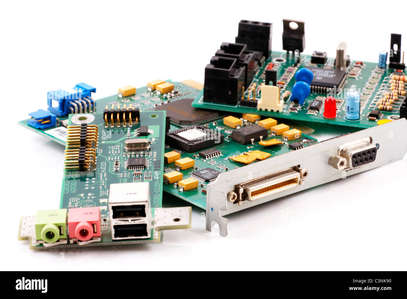 Computer hardware & components Stock Photo Alamy