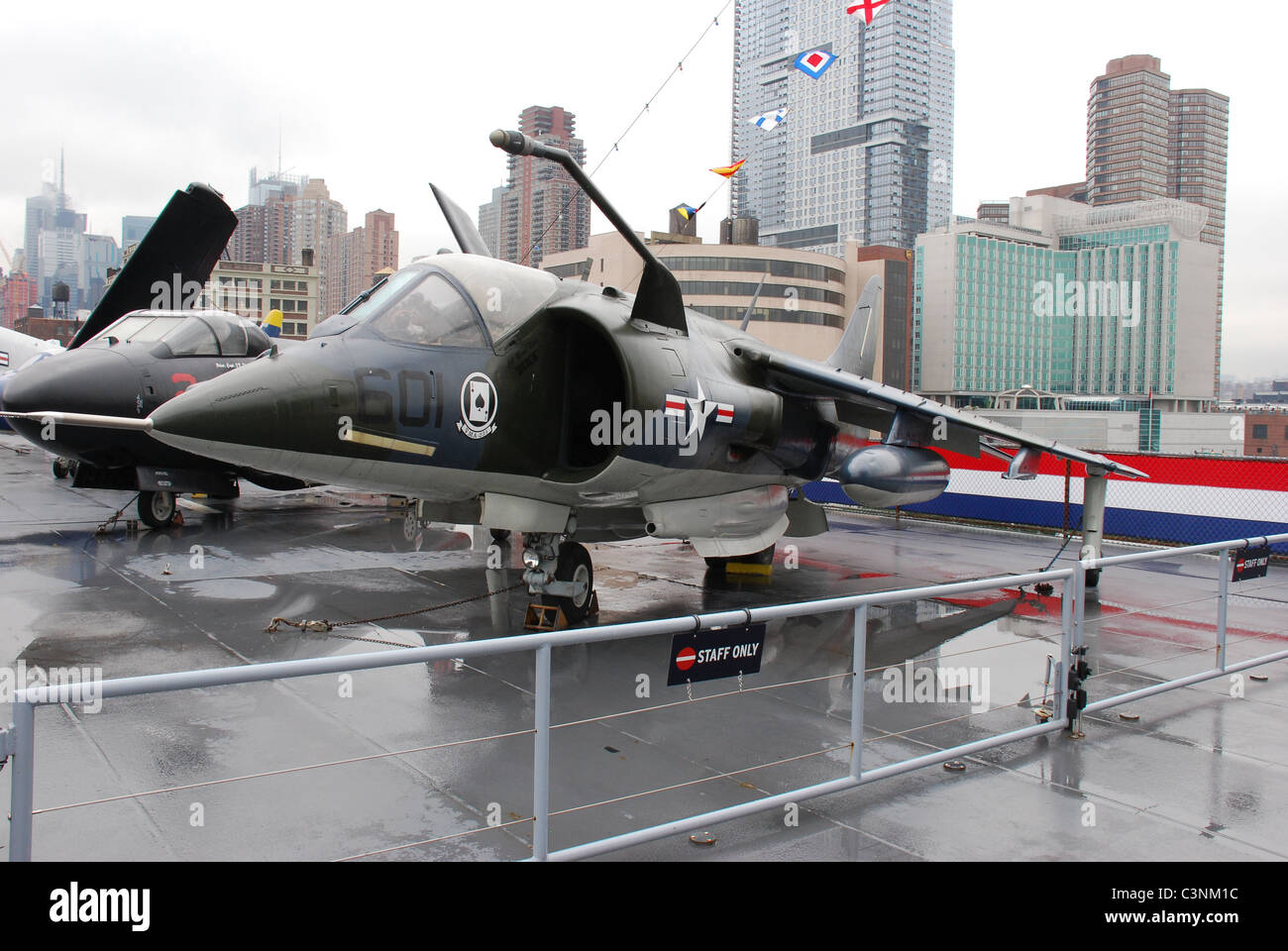 USS Enterprise New York Harbour Stock Photo Alamy
