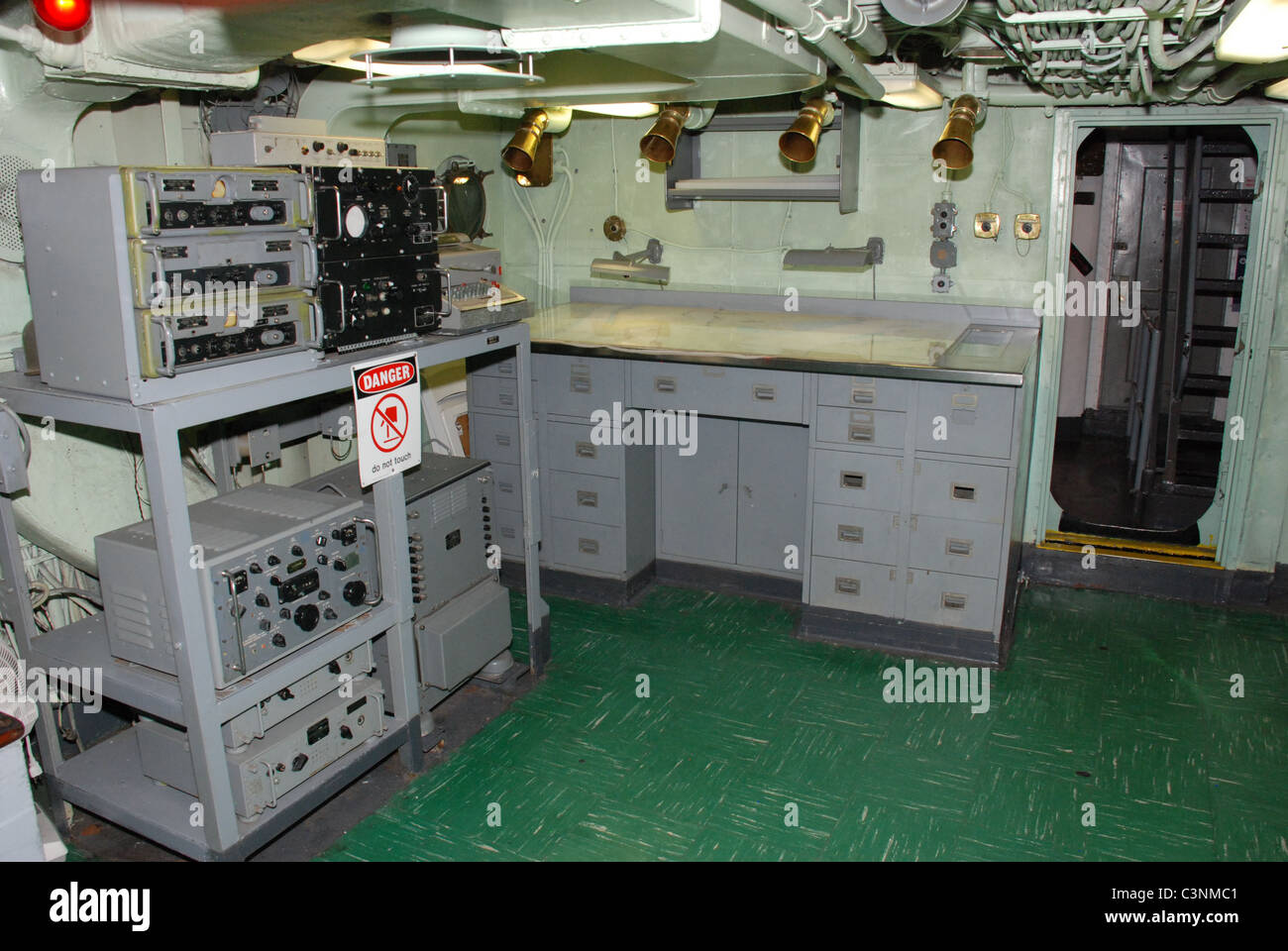 USS Enterprise New York Harbour Stock Photo Alamy