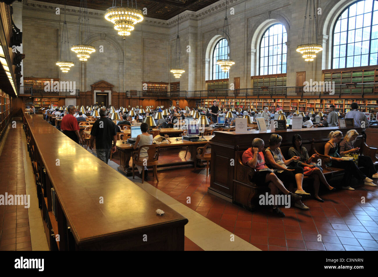 New York Library Stock Photo Alamy