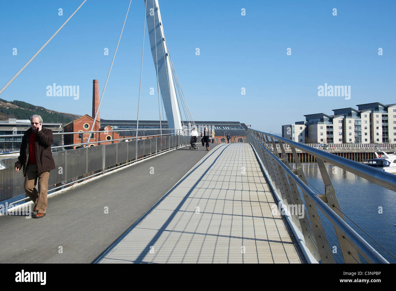 Swansea Waterfront redevelopment, Swansea, South Wales Stock Photo Alamy