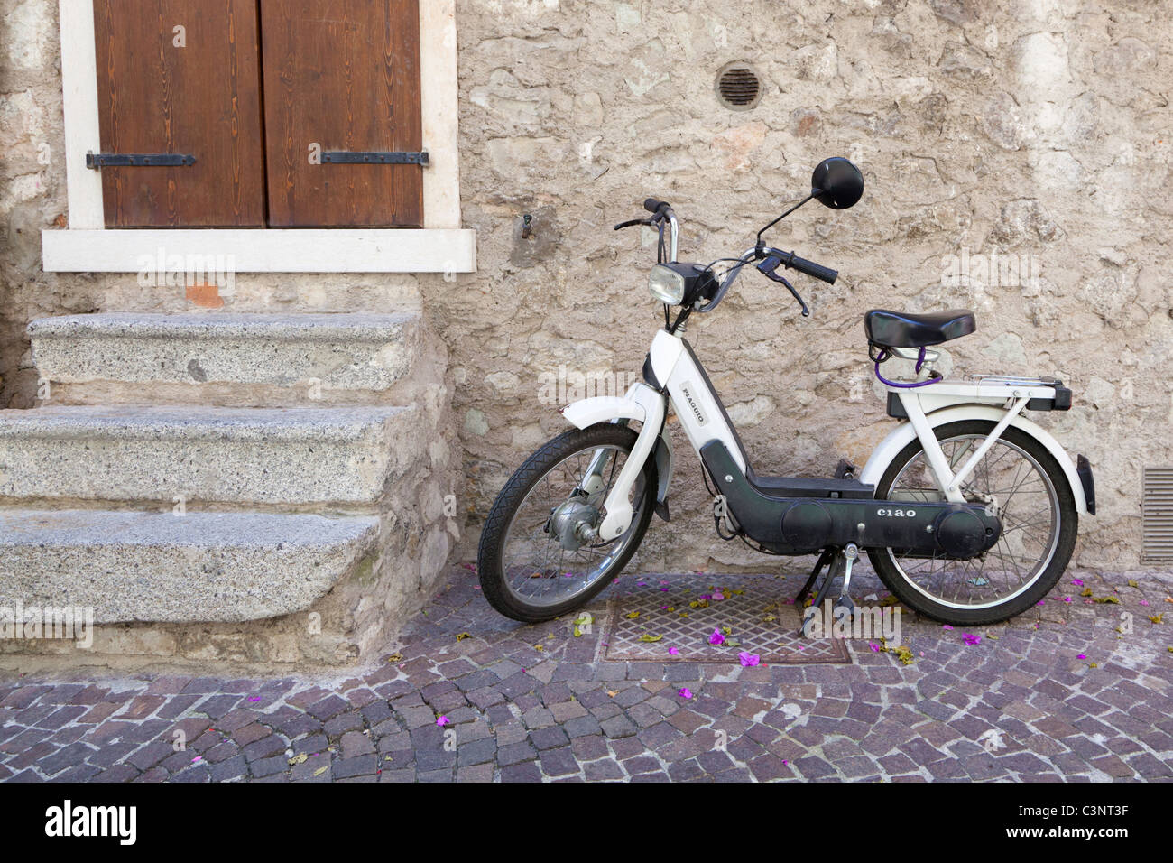 Piaggio Ciao Motorbike In Limone High Resolution Stock Photography and  Images - Alamy