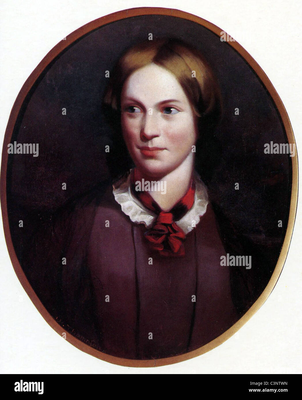 Charlotte Bronte Stock Photo