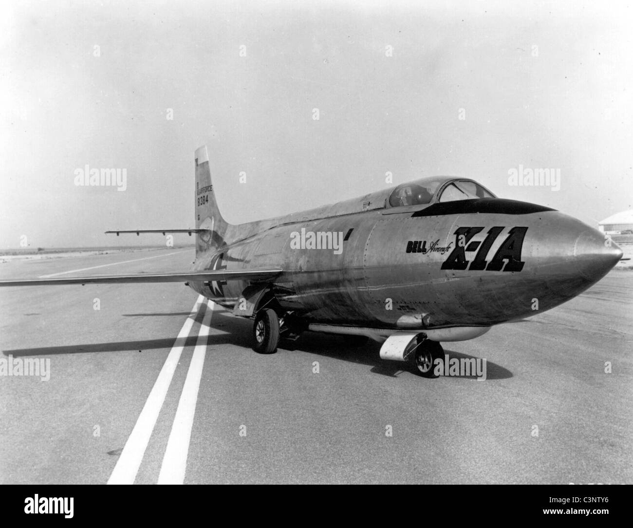 X-1A supersonic research aircraft Stock Photo