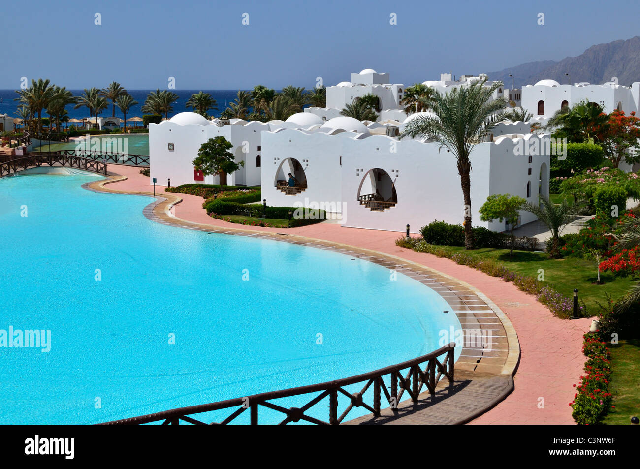 The Hilton Dahab Resort, Sinai, Egypt EG Stock Photo
