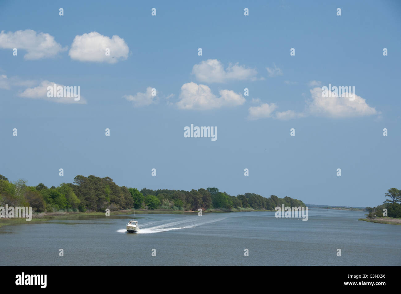 South Carolina, Cape Romain National Wildlife Refuge. Boating the