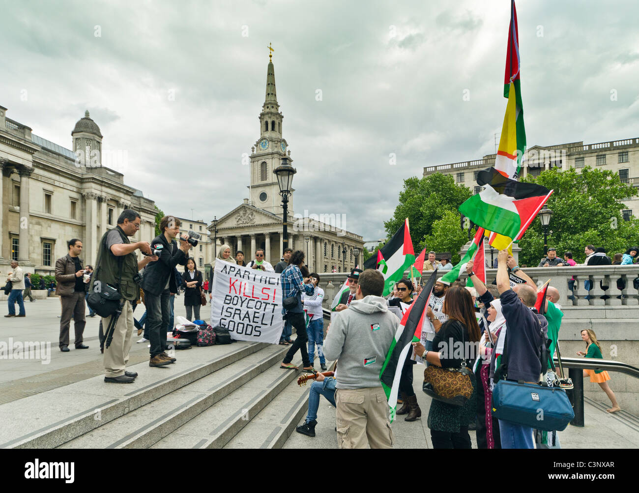 Free Palestine - protest, demonstration Stock Photo - Alamy