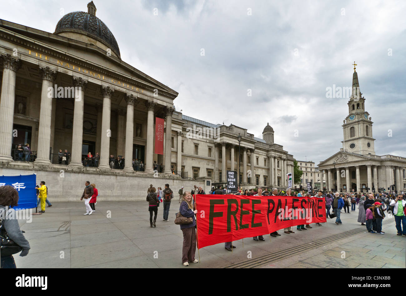 Free Palestine - protest, demonstration Stock Photo - Alamy