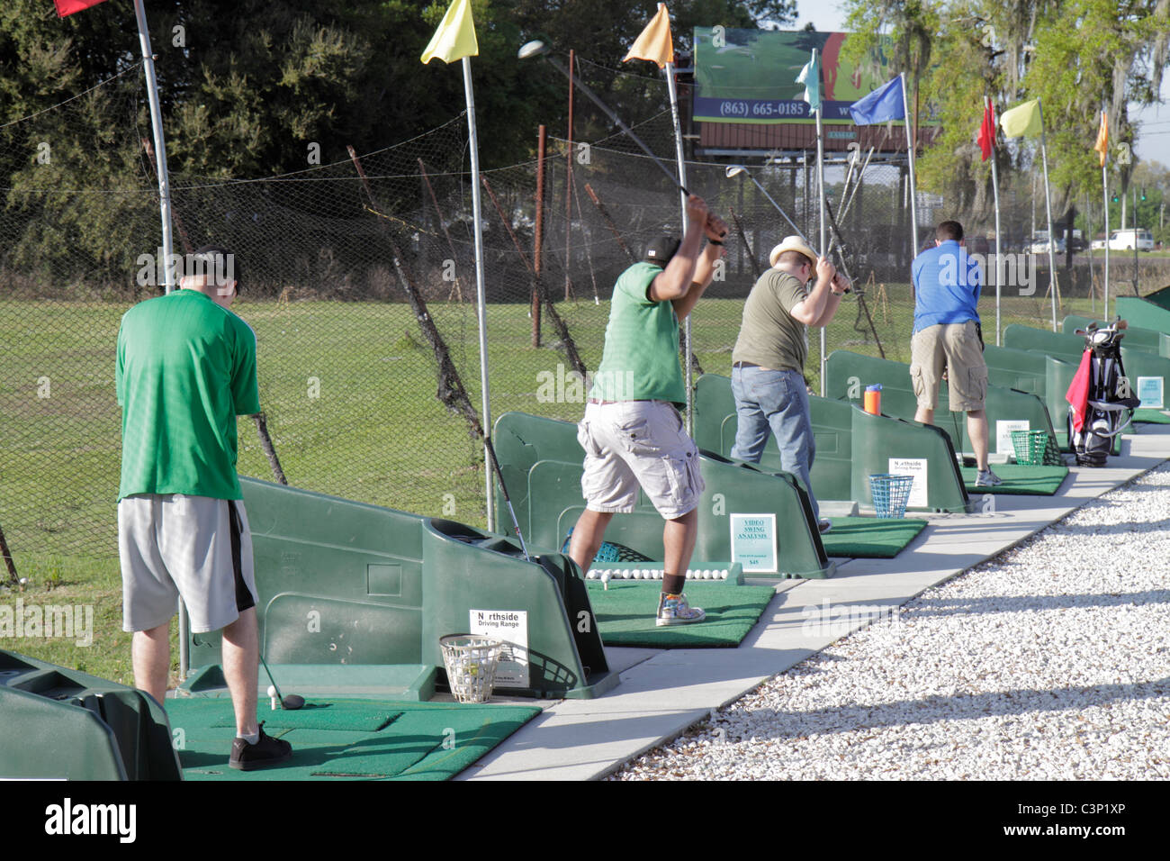 Lakeland florida golf driving range hires stock photography and images