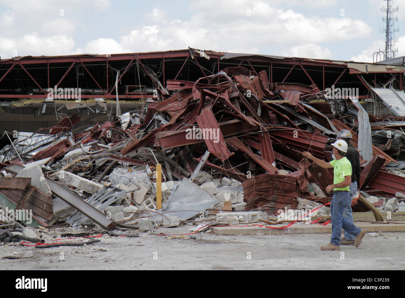 Bartow Florida,demolition,building removal,progress,under new