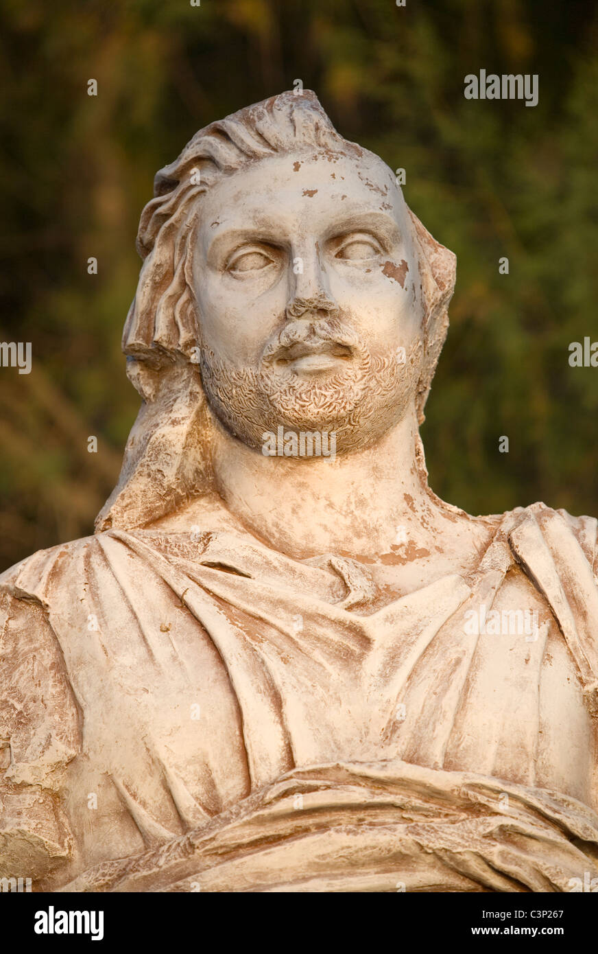 Statue of Maussollos, the Satrap of Cari,, Bodrum, Turkey Stock Photo