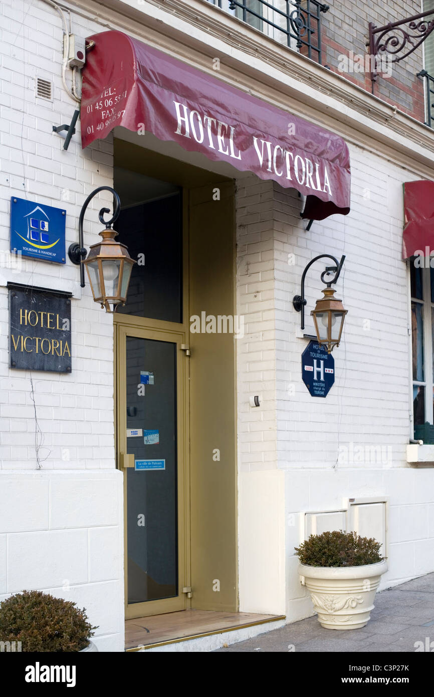 Hotel Victoria, Puteaux. Near Paris, France, Europe Stock Photo