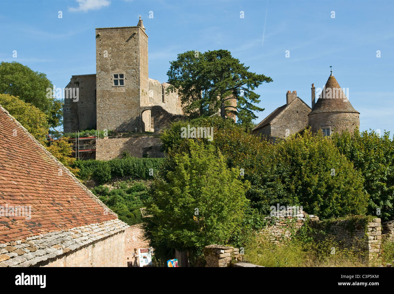 Brancion  Burgundy  France Stock Photo
