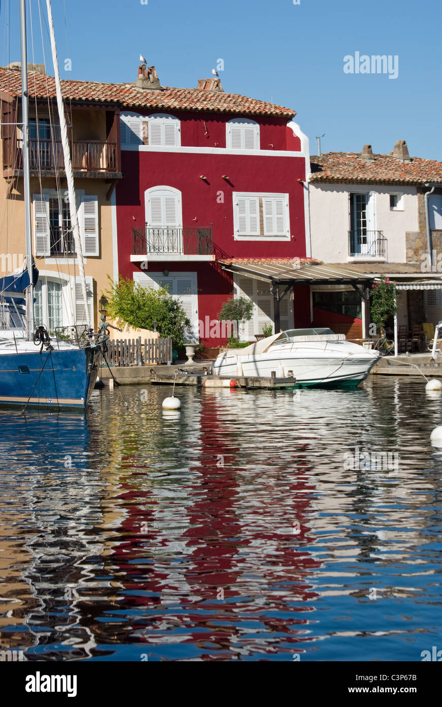 Port Grimaud South of  France Stock Photo