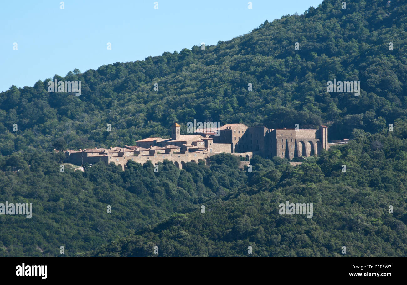 Monastery of La Verne, Chartreuse de la Verne Stock Photo