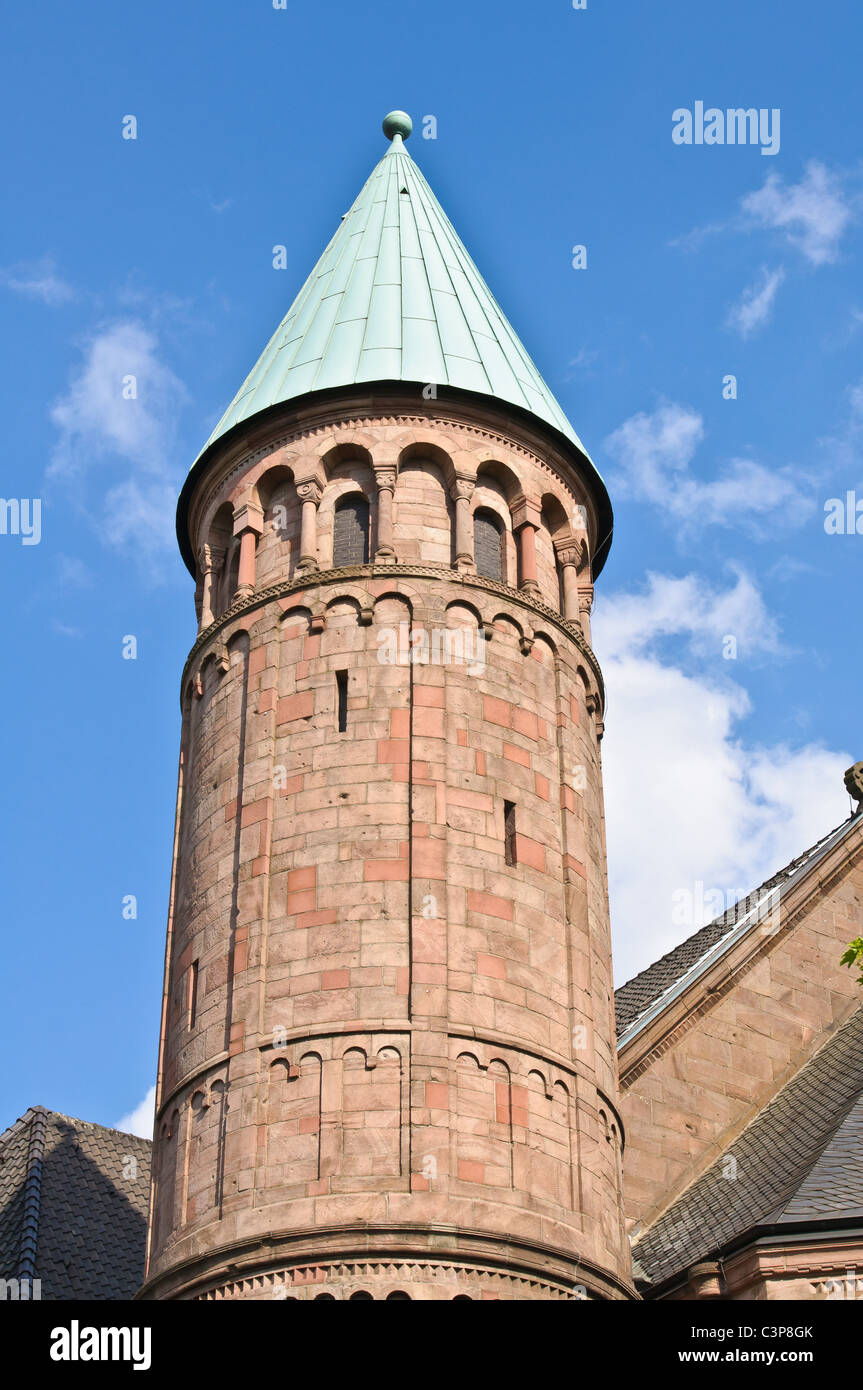 Detail of the Erloser kirche in Essen, Germany Stock Photo