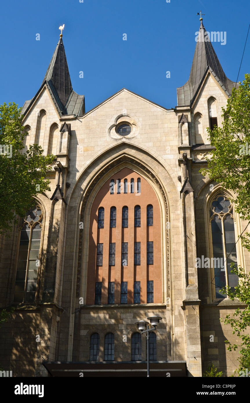 Facade of the Saint Gertrud Church in Essen, Germany Stock Photo Alamy