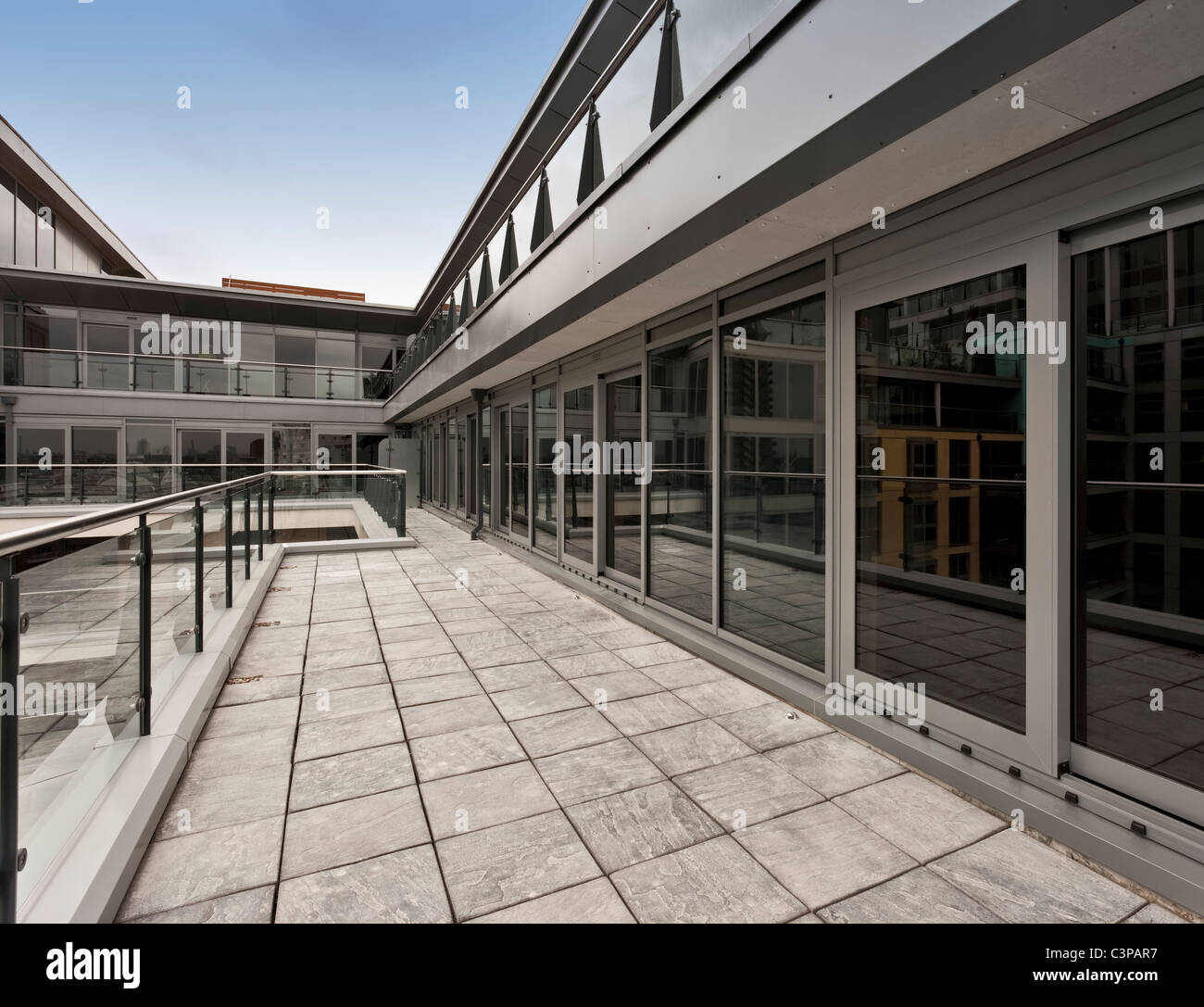 Imperial Wharf apartments and penthouses in Chelsea, London Stock Photo