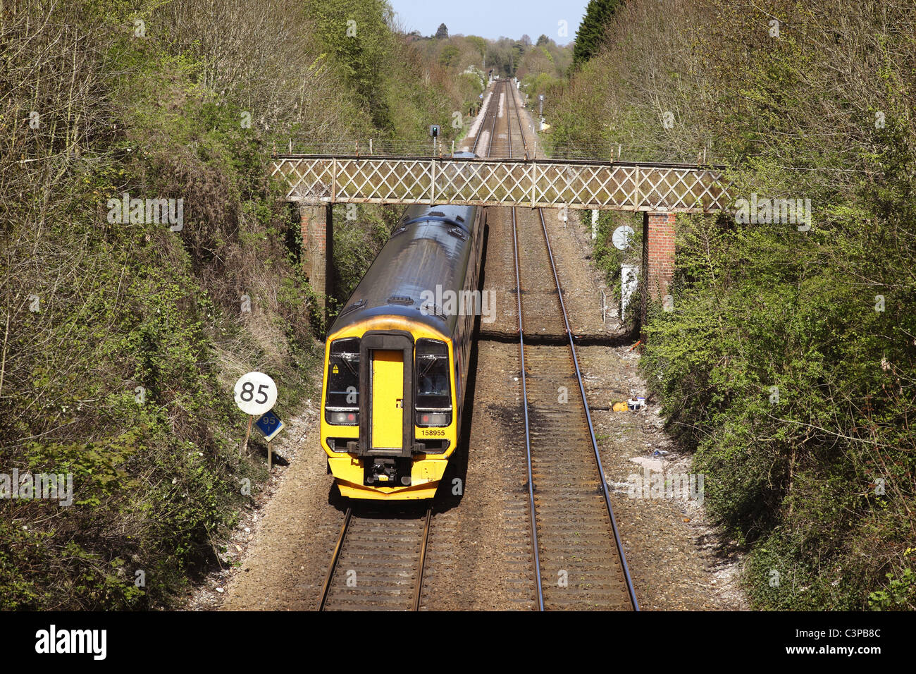 Salisbury commuter train hires stock photography and images Alamy