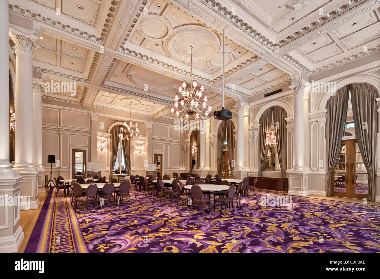 The Corinthia Hotel in Whitehall, London. Opened in April 2011. Stock Photo