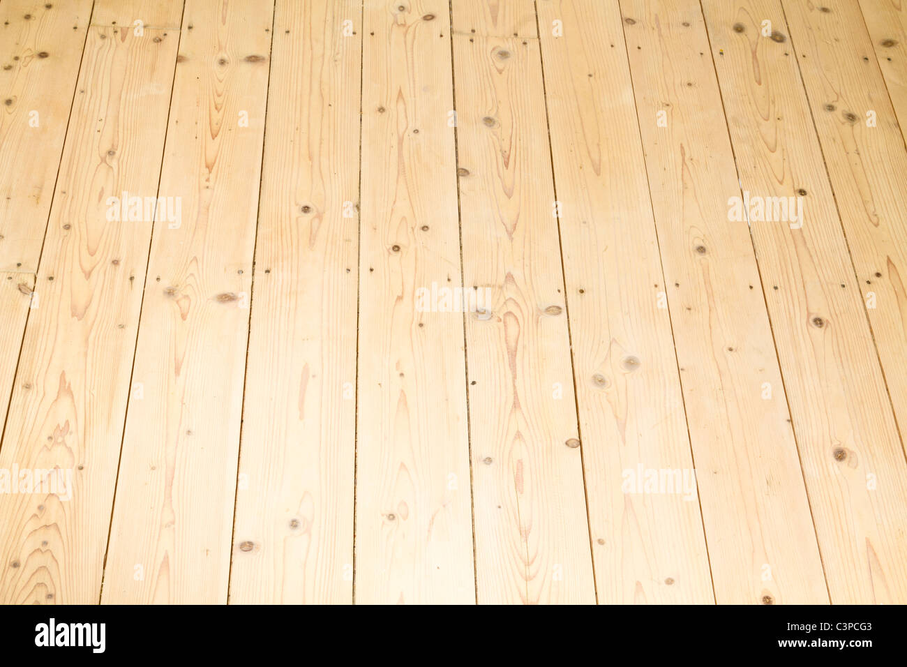 New Wood Flooring Recently Stripped And Sanded Old Pine