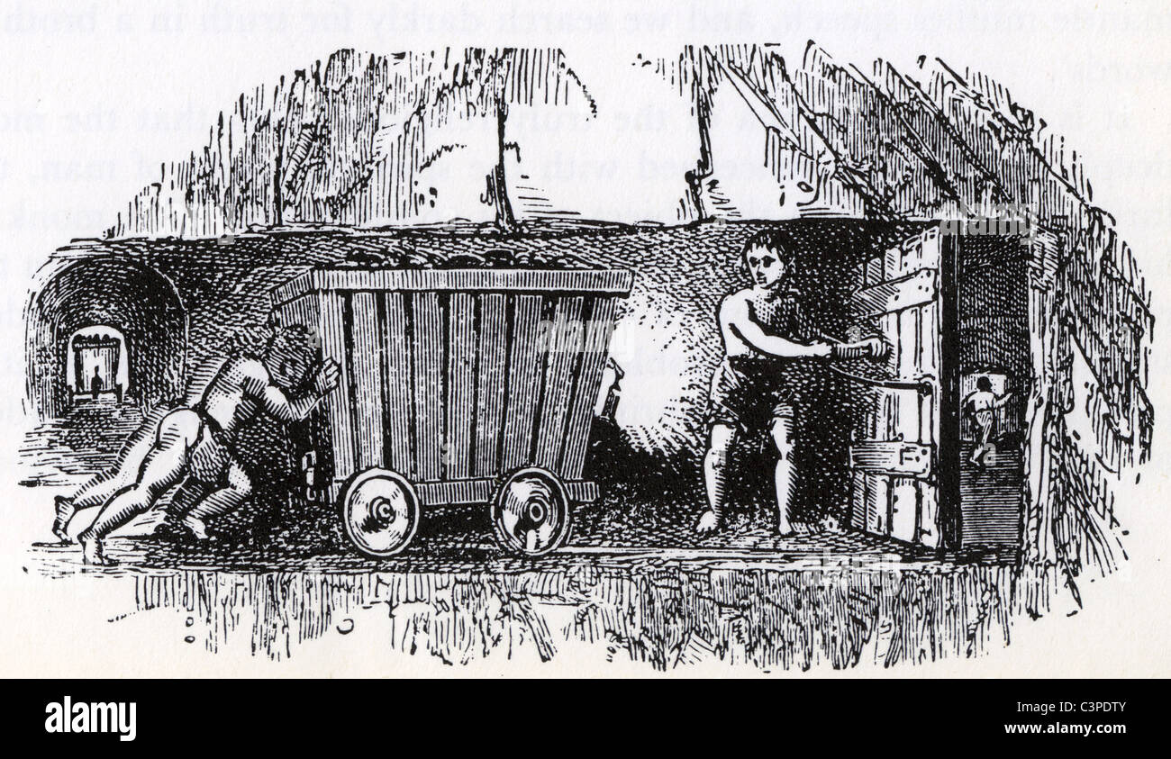 Детский труд Англия 19 век в шахте