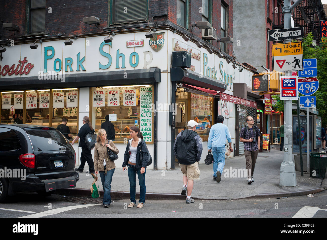 The Esposito Pork Shop, one of the remaining ethnic food stores on