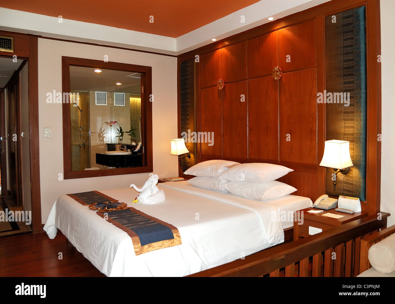 Villa interior at the luxury hotel, Phuket, Thailand Stock Photo - Alamy