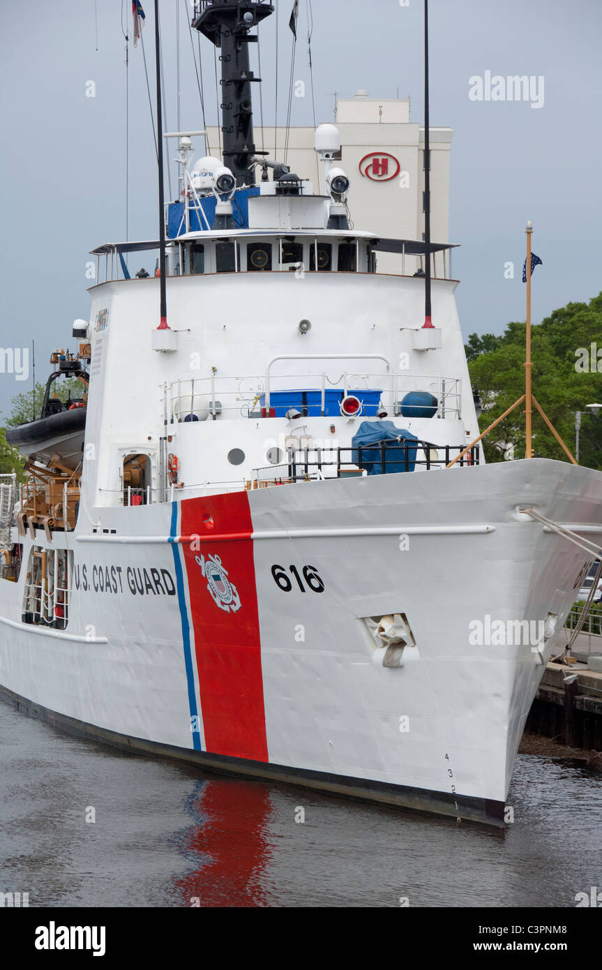 North Carolina, Wilmington. Waterfront & port area of Wilmington. US