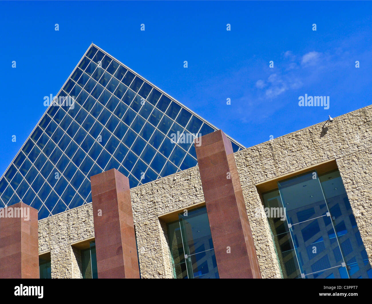 Canadian Cities, City Hall, Edmonton Alberta Canada. Stock Photo
