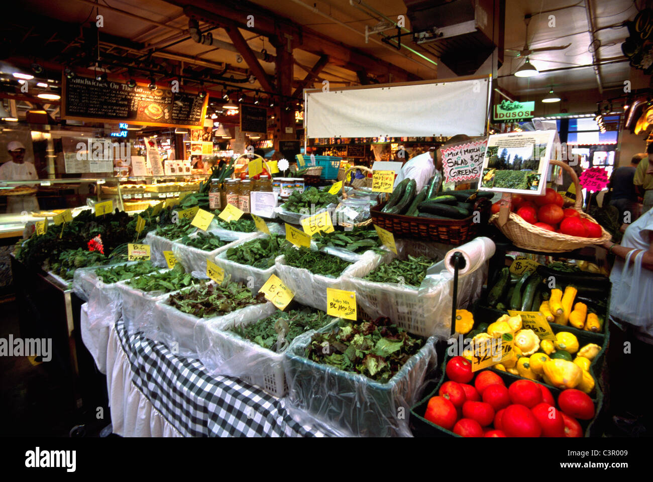 Granville Island Public Market, Vancouver, BC, British Columbia, Canada