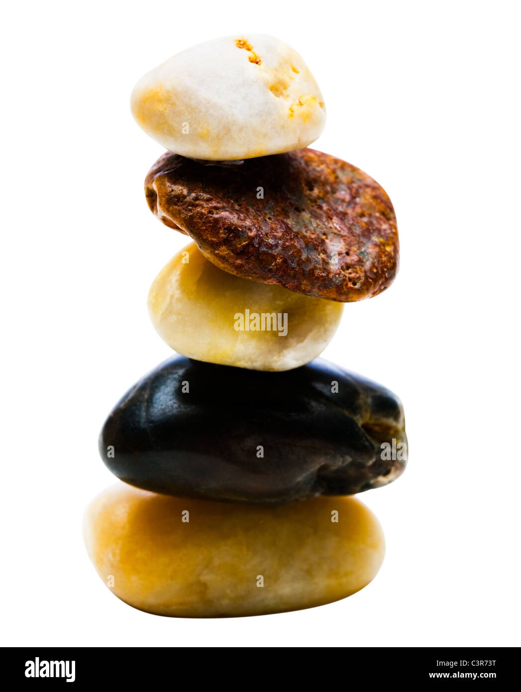 Five pebbles cut out hi-res stock photography and images - Alamy