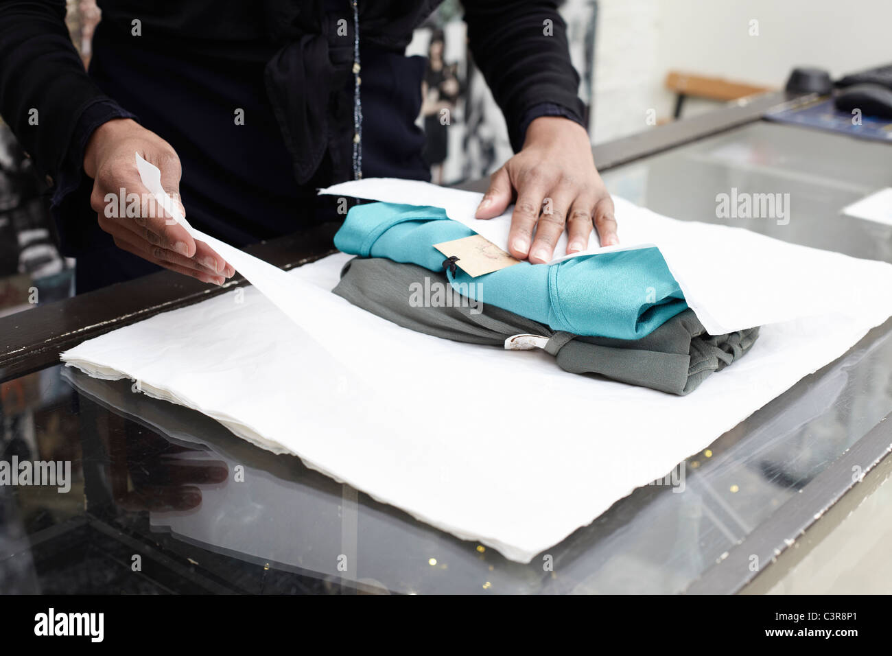 Tissue Paper Wrapping High Resolution Stock Photography and Images - Alamy