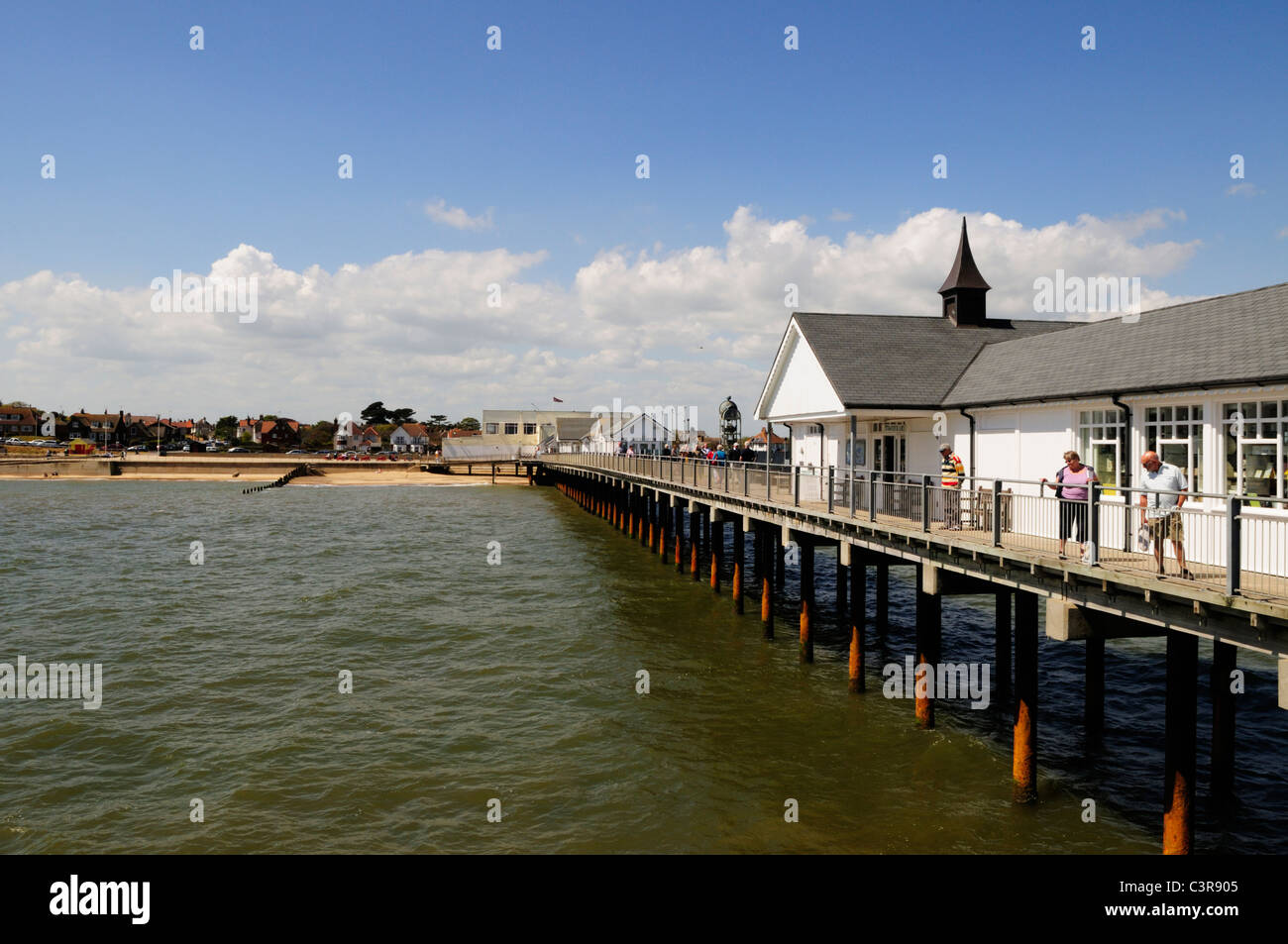 The Pier at Southwold, Suffolk, England, UK Stock Photo