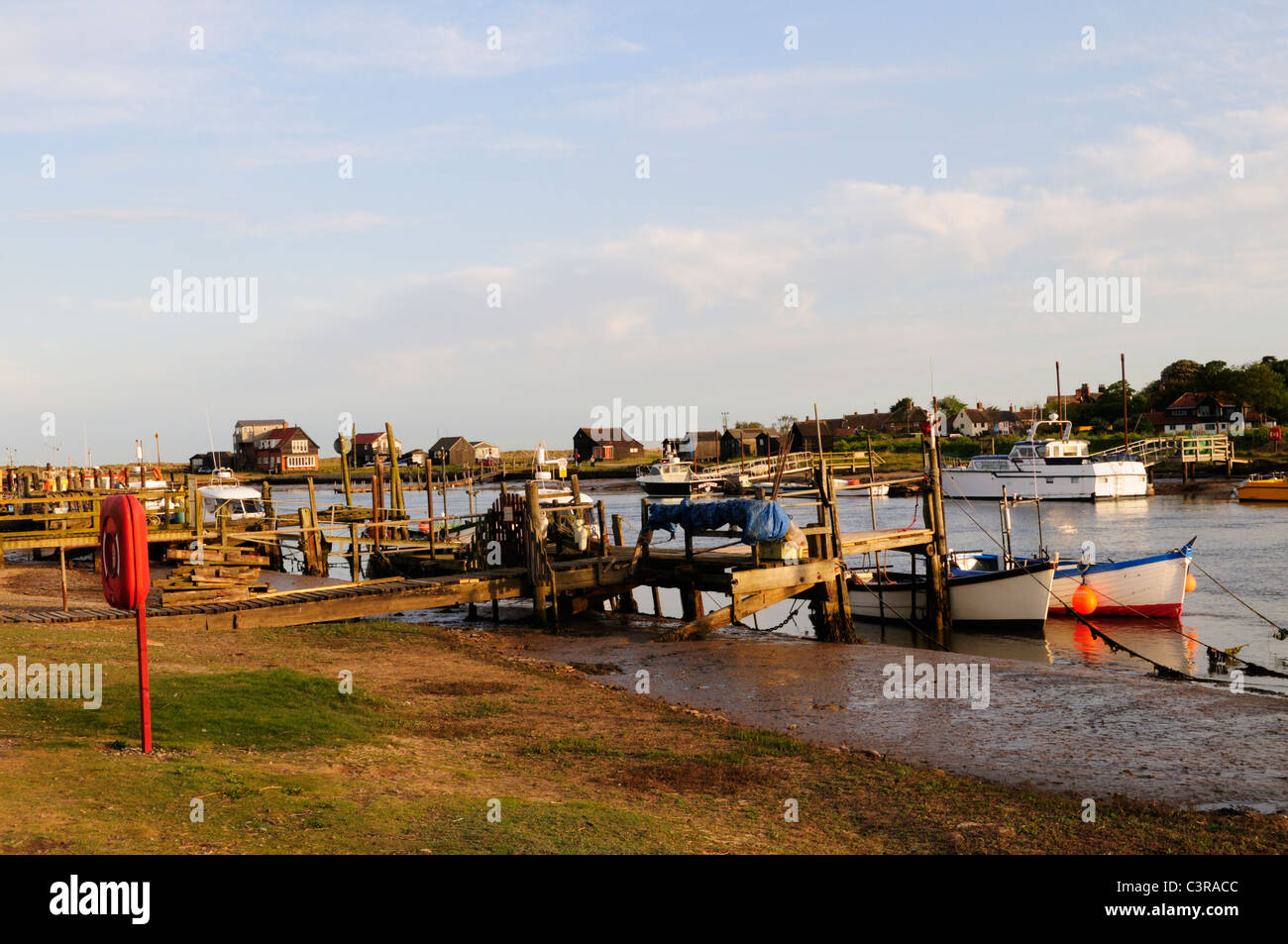 The Harbour at Southwold, Suffolk, England, Uk Stock Photo