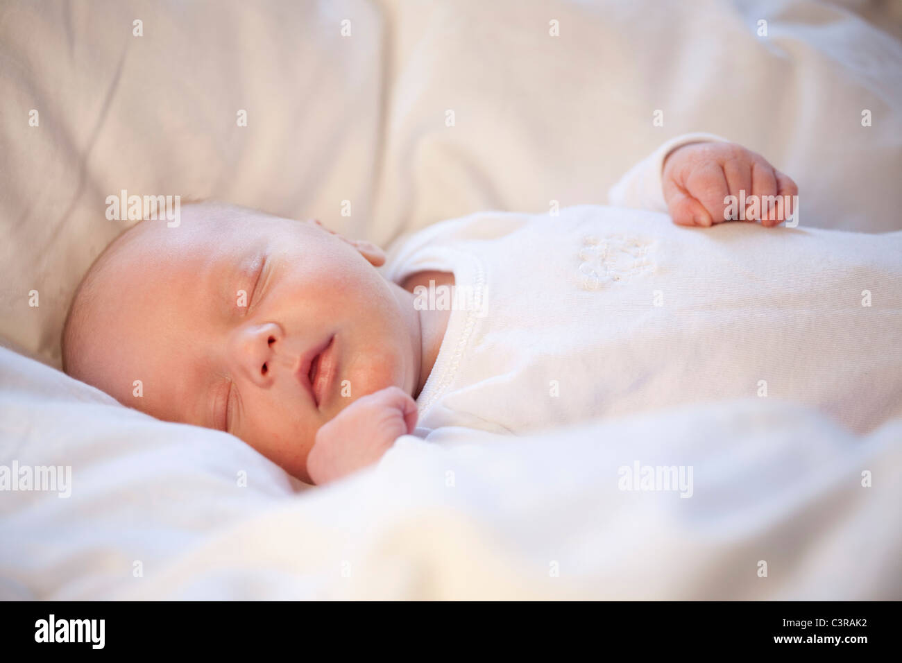 Sleeping baby studio shot hi-res stock photography and images - Alamy